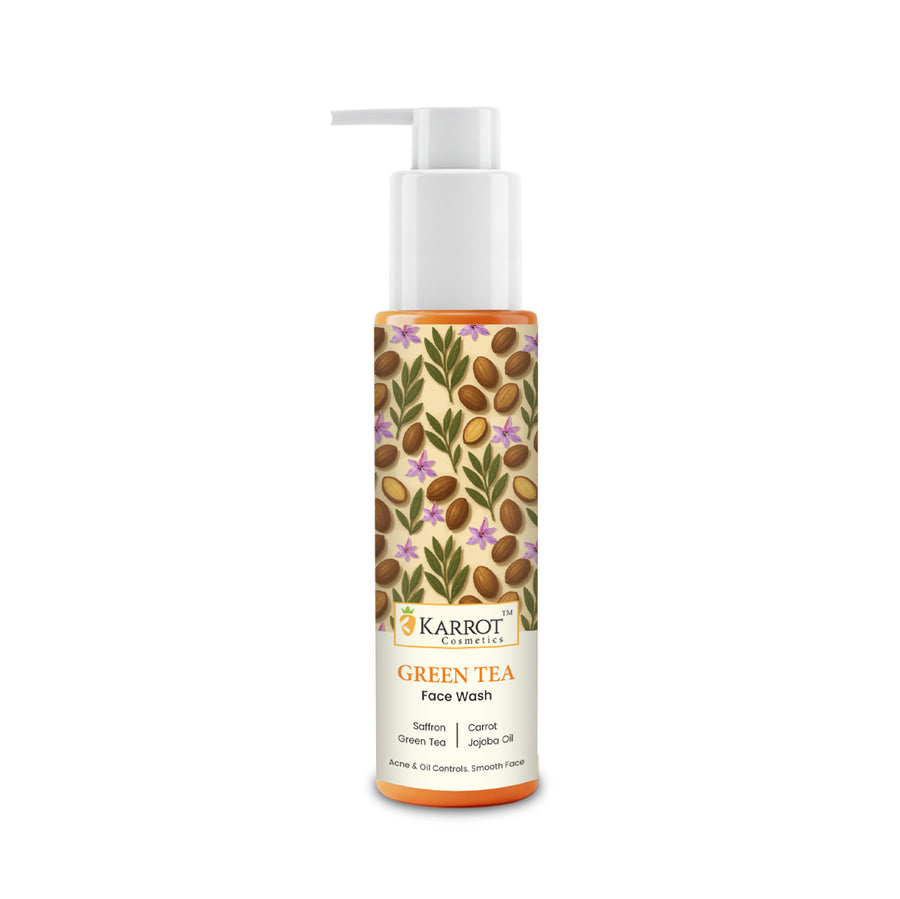 Tea Tree Gel Face Wash for acne-prone and oily skin 100ml by Karrot Cosmetics India