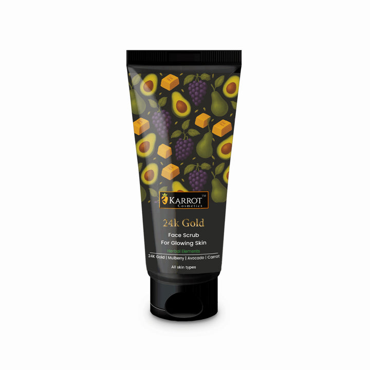 24K Gold Face Scrub