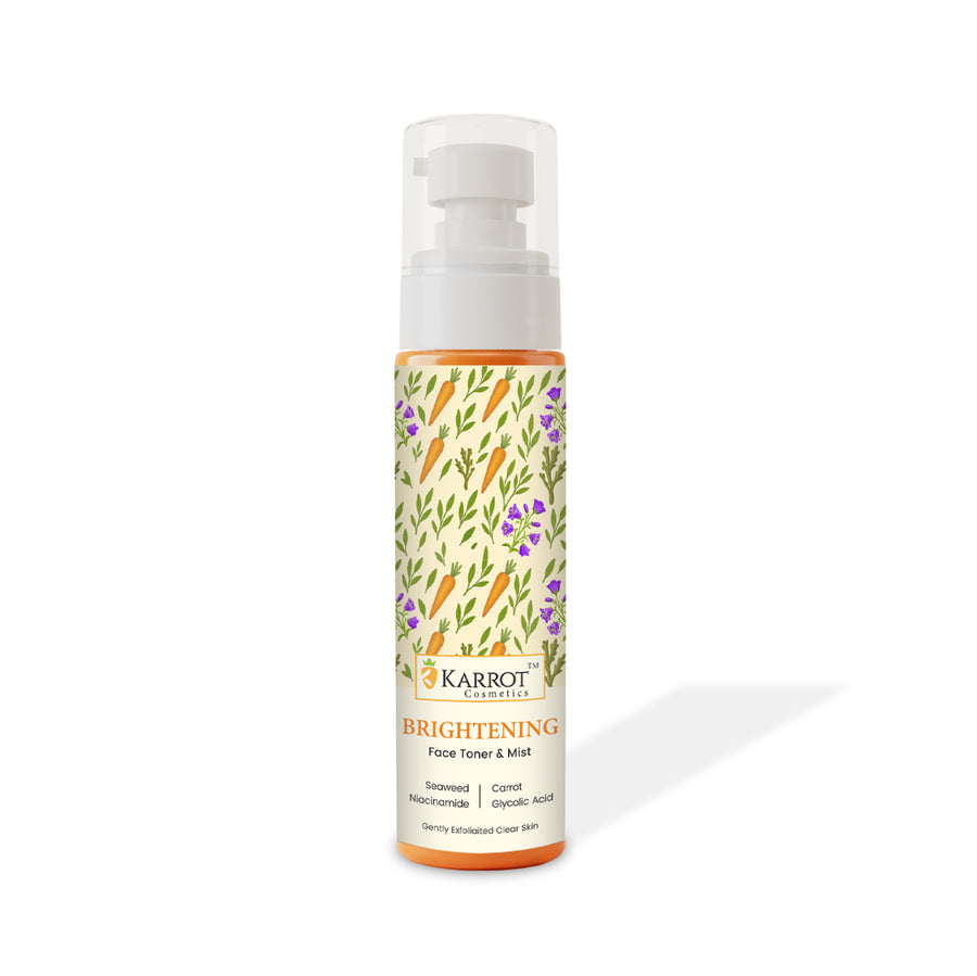 Brightening Face Toner for radiant and even skin tone  120ml by Karrot Cosmetics India