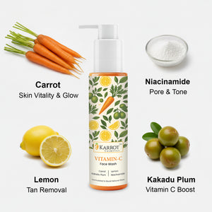 Carrot & Vitamin C Gel Face Wash