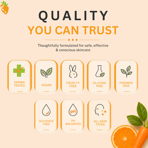 Karrot Cosmetics Vitamin C Face Pack for Glow Care | Brightening Face Pack for Healthy Skin Care | 100gm
