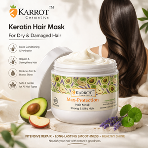 Karrot Cosmetics Max Protection Hair Mask Formula | Deep Conditioning Hair Mask for Damaged Hair | 200gm