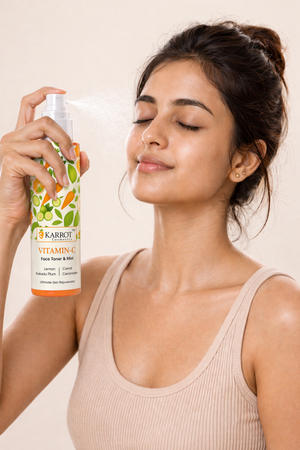 Karrot Cosmetics Vitamin C Face Toner for Glow Care | Brightening Toner for Healthy Smooth Skin | 100ml