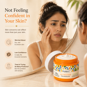 Karrot Cosmetics All Weather Face Moisturizer SPF 30 | Hydrating Moisturizer for Smooth Skin Care | 50gm