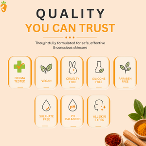 Karrot Cosmetics Ubtan Face Pack with Turmeric Oil | Tan Removal Face Pack for Glowing Skin Care | 100gm
