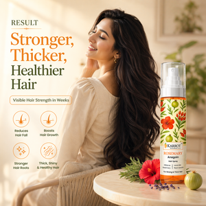 Karrot Cosmetics Hair Growth Spray with Rosemary | Anti Hair Fall Spray for Thick Healthy Hair | 100ml