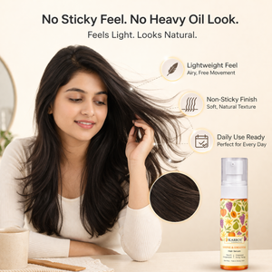 Karrot Cosmetics Hair Serum with Argan Oil Formula | Anti Frizz Hair Serum for Smooth Silky Hair | 100ml