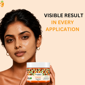 Karrot Cosmetics Coffee Face Pack with Vitamin E | De-Tan Face Pack for Healthy Glowing Skin Care | 100gm
