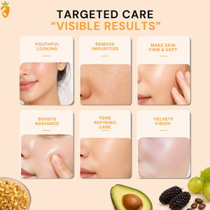 Karrot Cosmetics 24K Gold Face Pack with Hyaluronic | Anti Aging Face Pack for Smooth Skin Care | 100gm