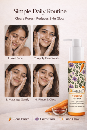 Karrot Cosmetics Carrot Face Toner with Witch Hazel | Hydrating Face Toner for Smooth Skin Care | 100ml