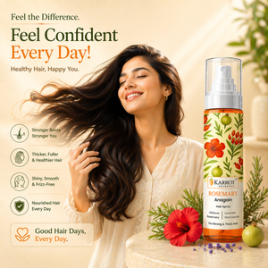 Karrot Cosmetics Hair Growth Spray with Rosemary | Anti Hair Fall Spray for Thick Healthy Hair | 100ml