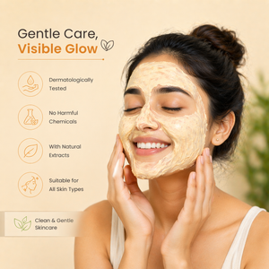 Karrot Cosmetics Carrot Face Pack with Vitamin E | Brightening Face Pack for Healthy Skin Care | 100gm