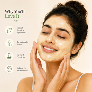 Karrot Cosmetics Green Tea Face Pack for Oily Skin | Oil Control Face Pack for Acne Skin Care | 100gm