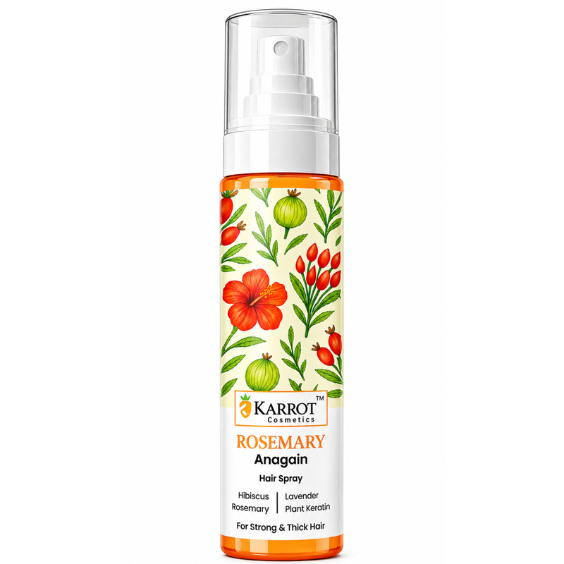 Karrot Cosmetics Hair Growth Spray with Rosemary | Anti Hair Fall Spray for Thick Healthy Hair | 100ml