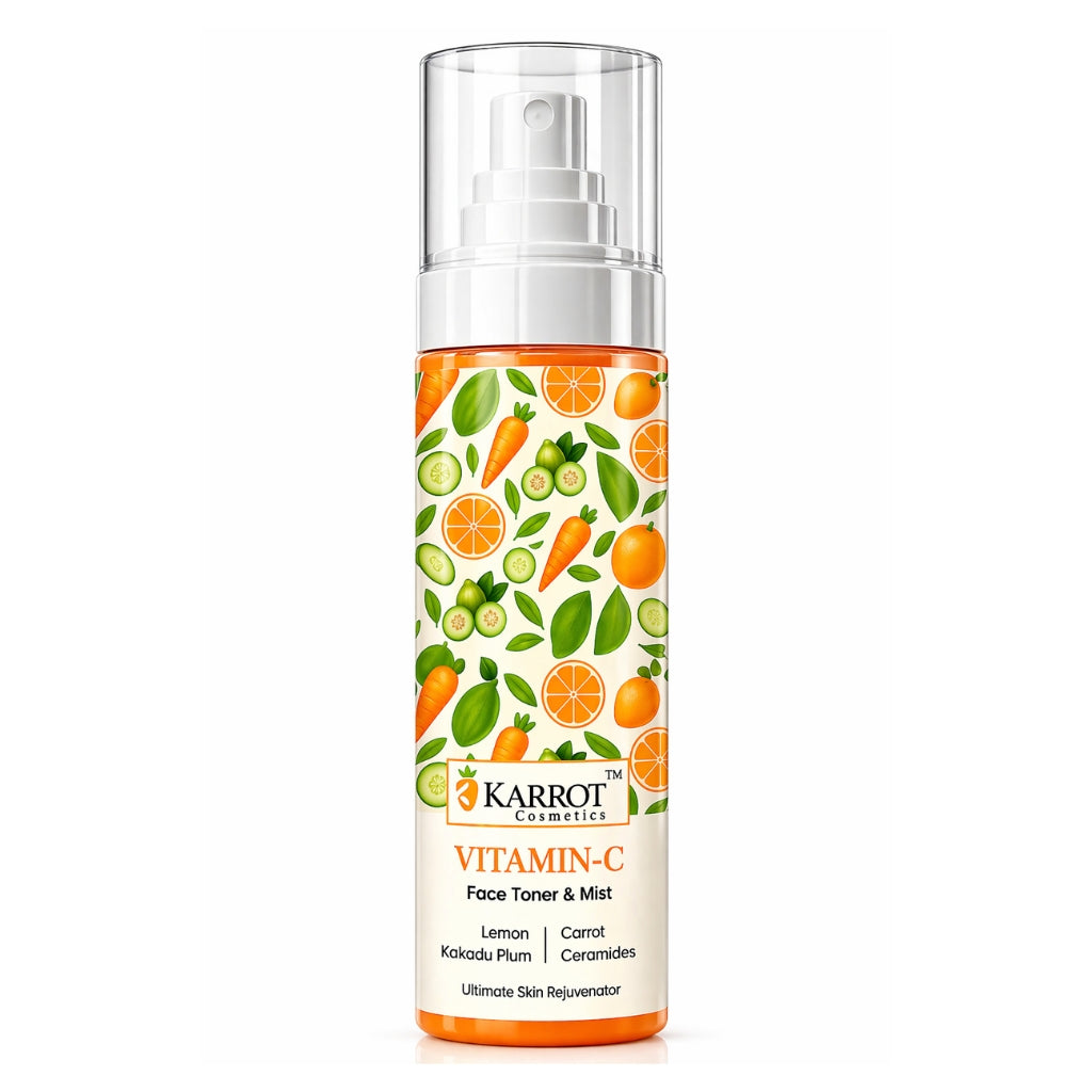 Karrot Cosmetics Vitamin C Face Toner for Glow Care | Brightening Toner for Healthy Smooth Skin | 100ml