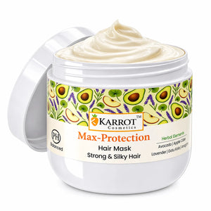 Karrot Cosmetics Max Protection Hair Mask Formula | Deep Conditioning Hair Mask for Damaged Hair | 200gm