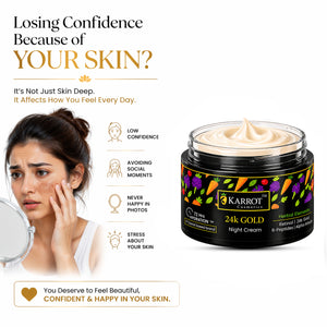 Night Cream 24k Gold