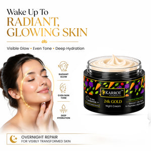 Night Cream 24k Gold