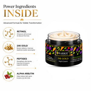 Night Cream 24k Gold