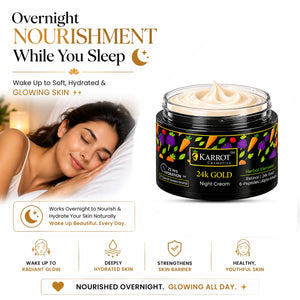 Night Cream 24k Gold
