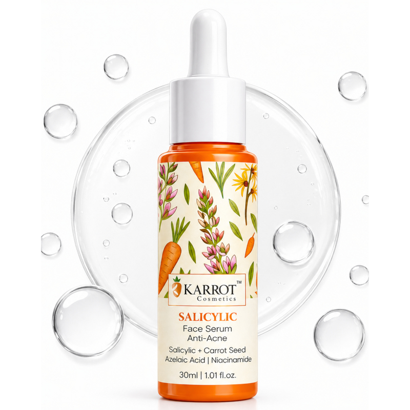 Karrot salicylic acid face serum for oily acne-prone skin 30ml
