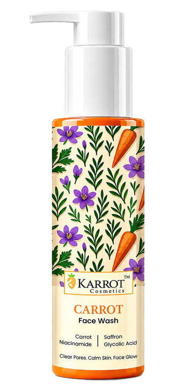 Karrot Cosmetics Carrot Face Wash | Brightening Cleanser | 100ml
